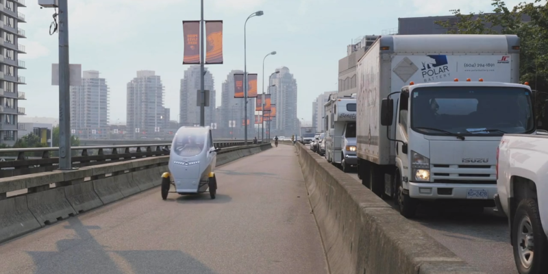 Veemo ride vancouver bike lane